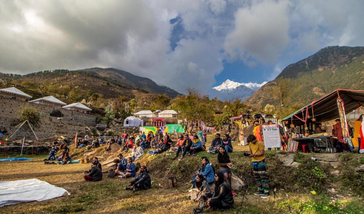 Hill Ventures Adventure Camp And Restaurant Hotell Dharamshala Eksteriør bilde