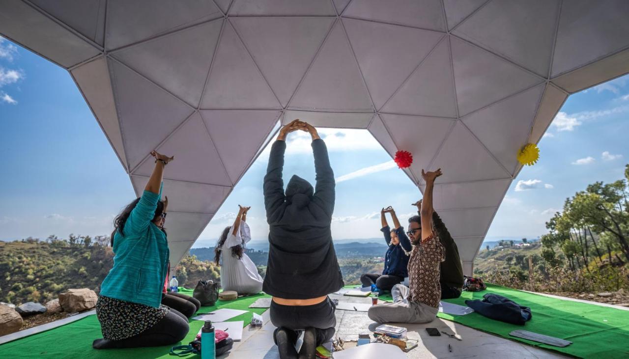 Hill Ventures Adventure Camp And Restaurant Hotell Dharamshala Eksteriør bilde