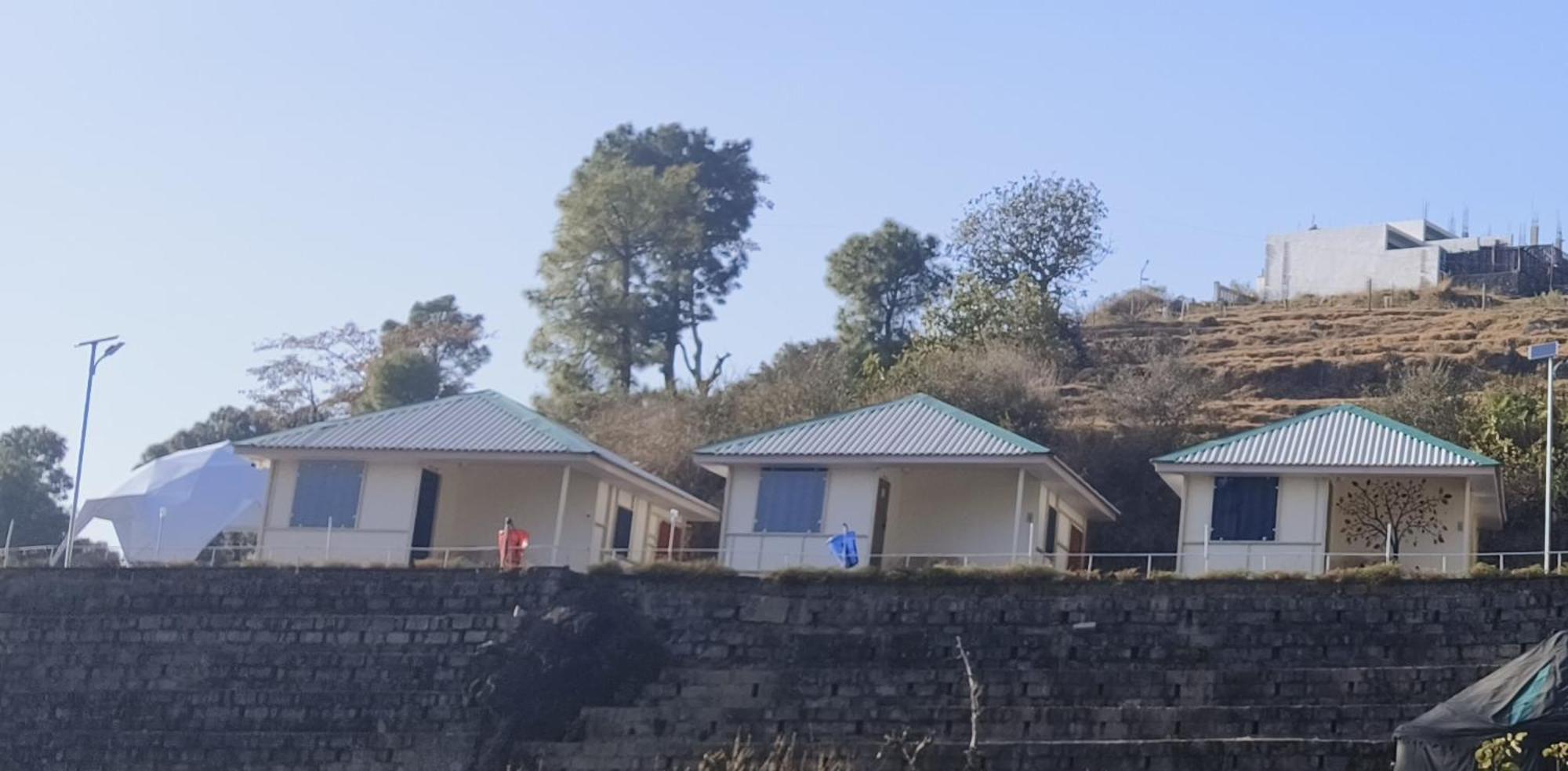 Hill Ventures Adventure Camp And Restaurant Hotell Dharamshala Eksteriør bilde