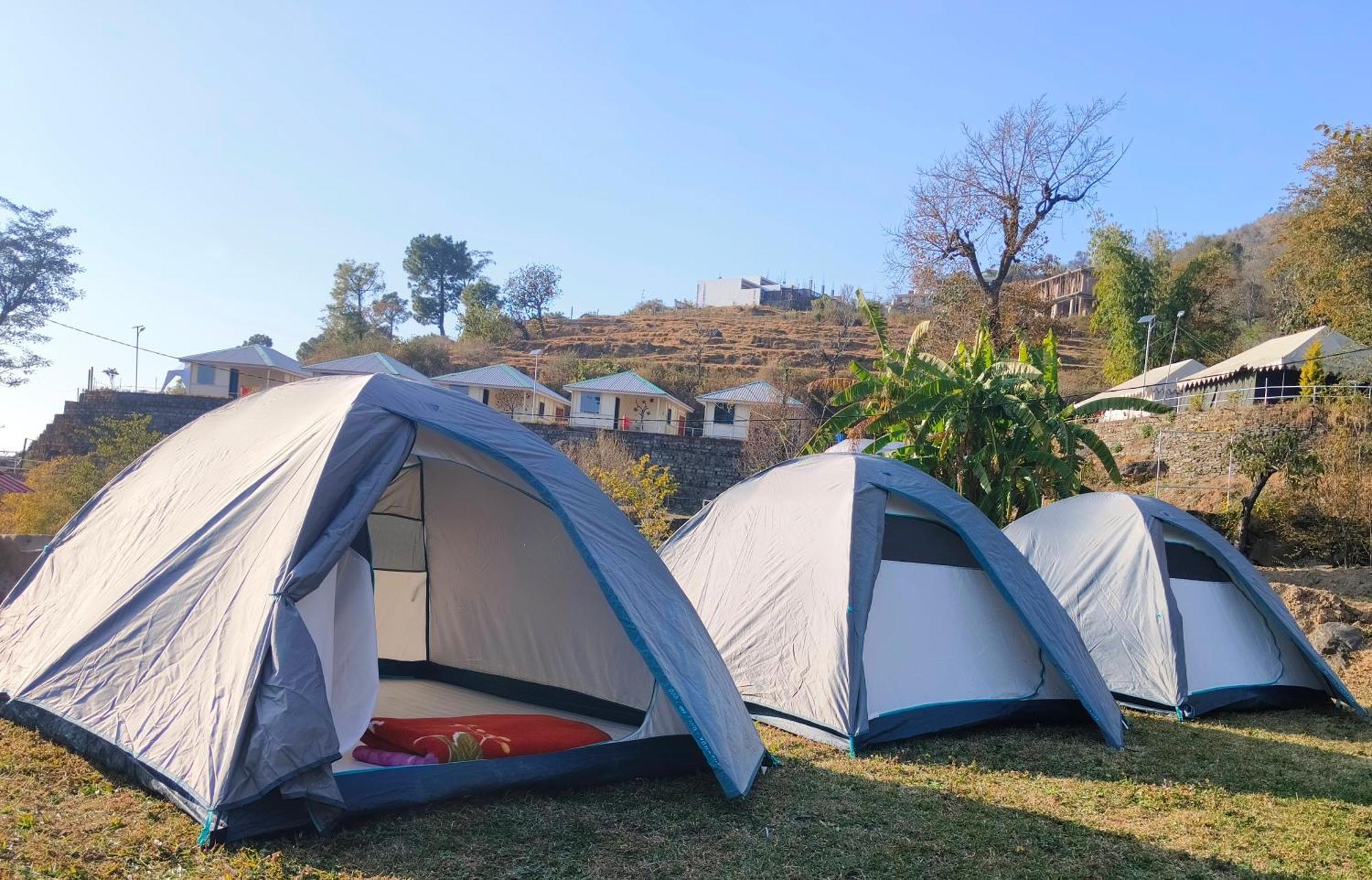 Hill Ventures Adventure Camp And Restaurant Hotell Dharamshala Eksteriør bilde