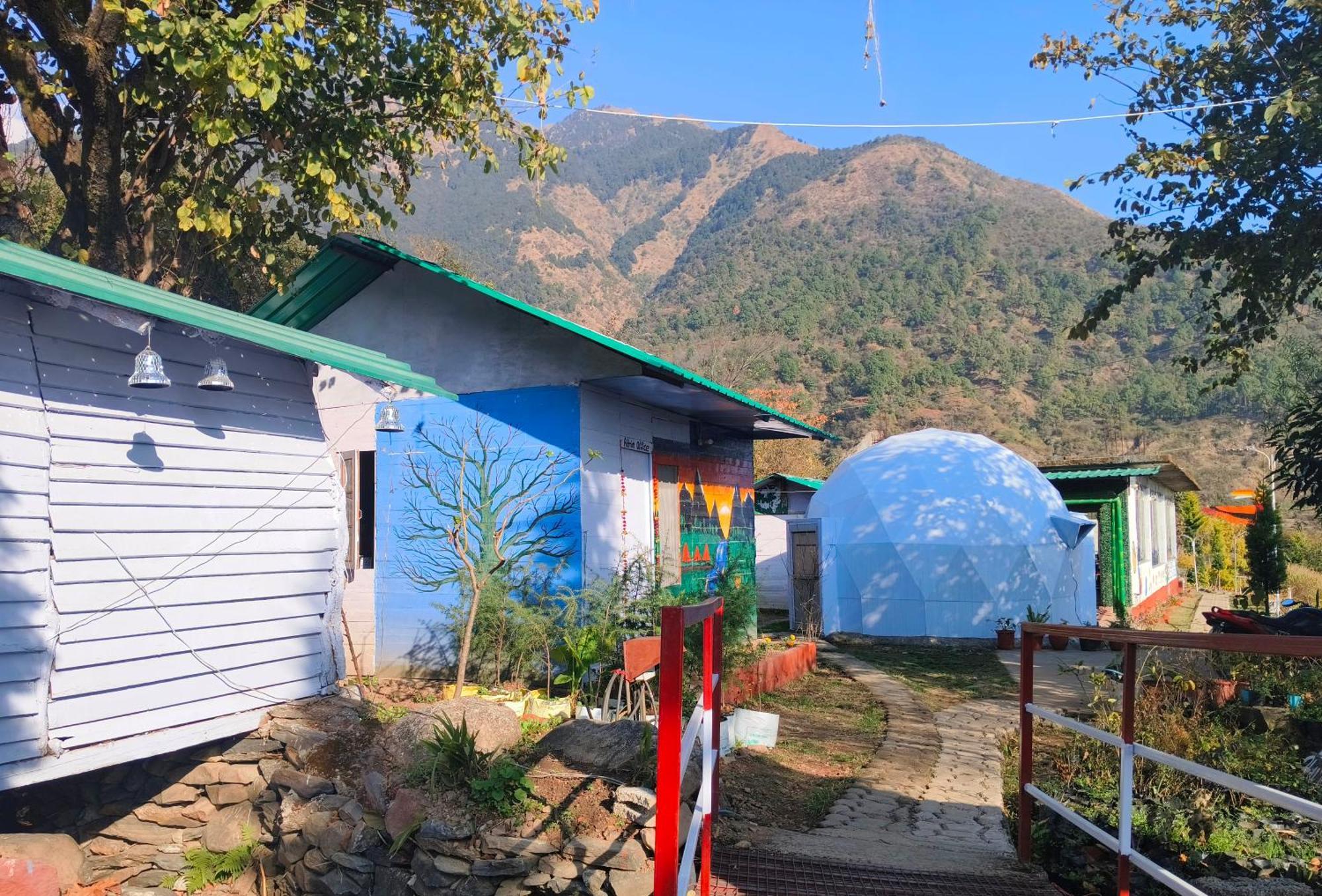Hill Ventures Adventure Camp And Restaurant Hotell Dharamshala Eksteriør bilde